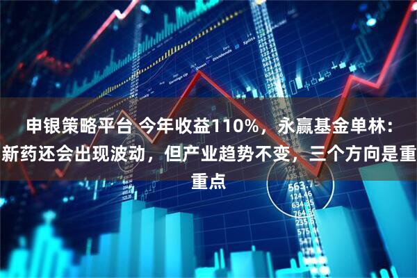 申银策略平台 今年收益110%，永赢基金单林：创新药还会出现波动，但产业趋势不变，三个方向是重点