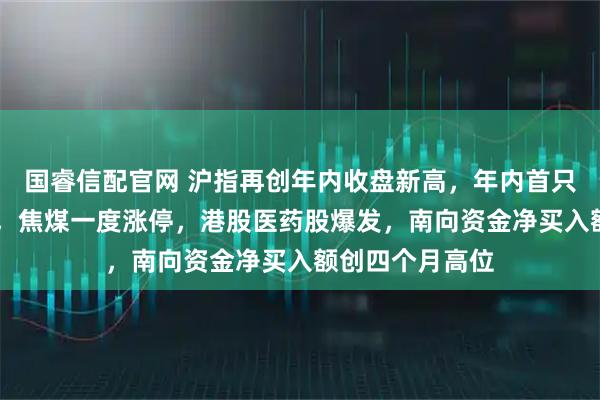 国睿信配官网 沪指再创年内收盘新高，年内首只10倍股又涨停，焦煤一度涨停，港股医药股爆发，南向资金净买入额创四个月高位